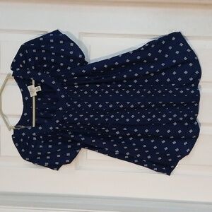 Navy Blue Women's Top